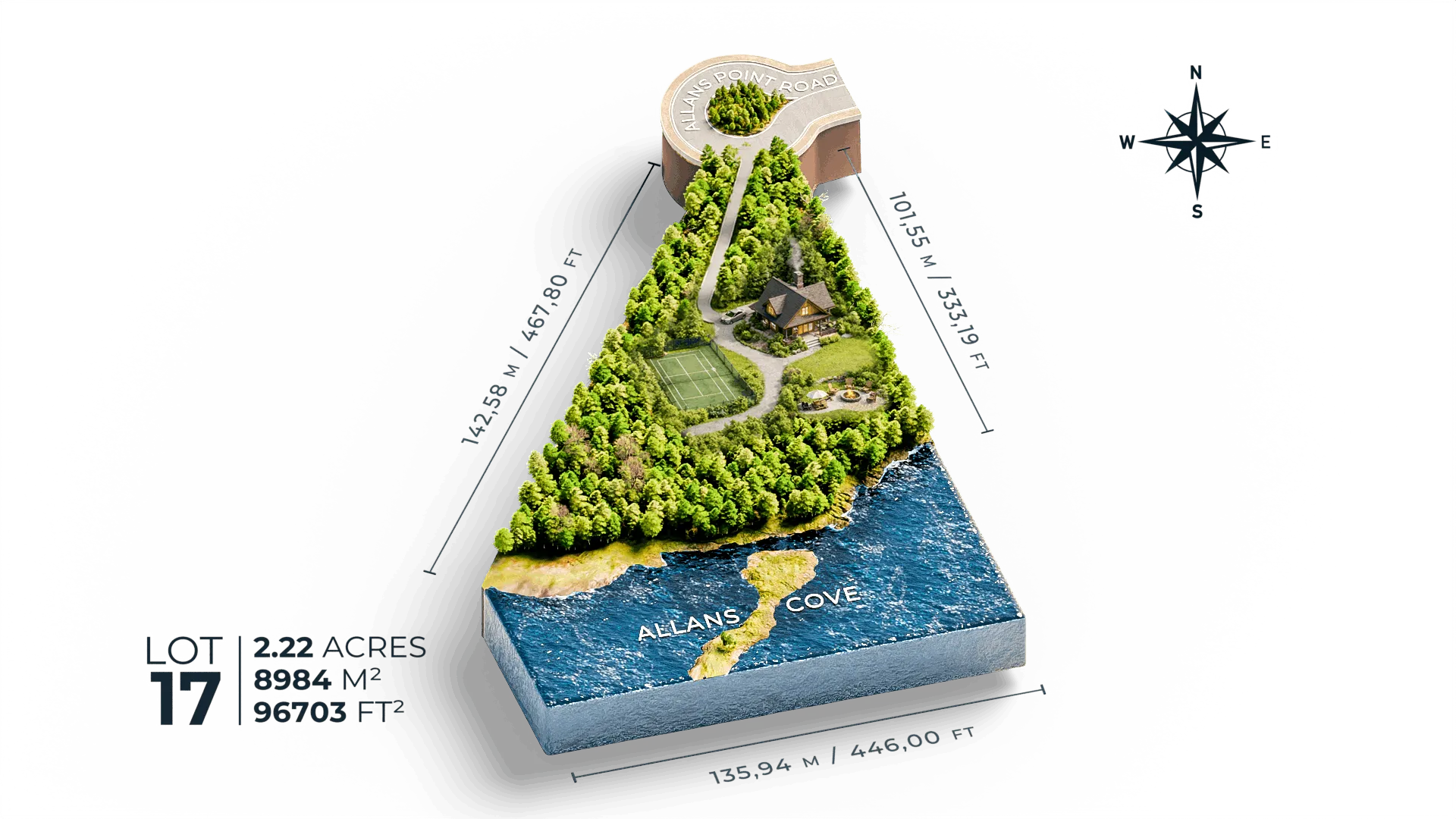 3D rendering of Luxury