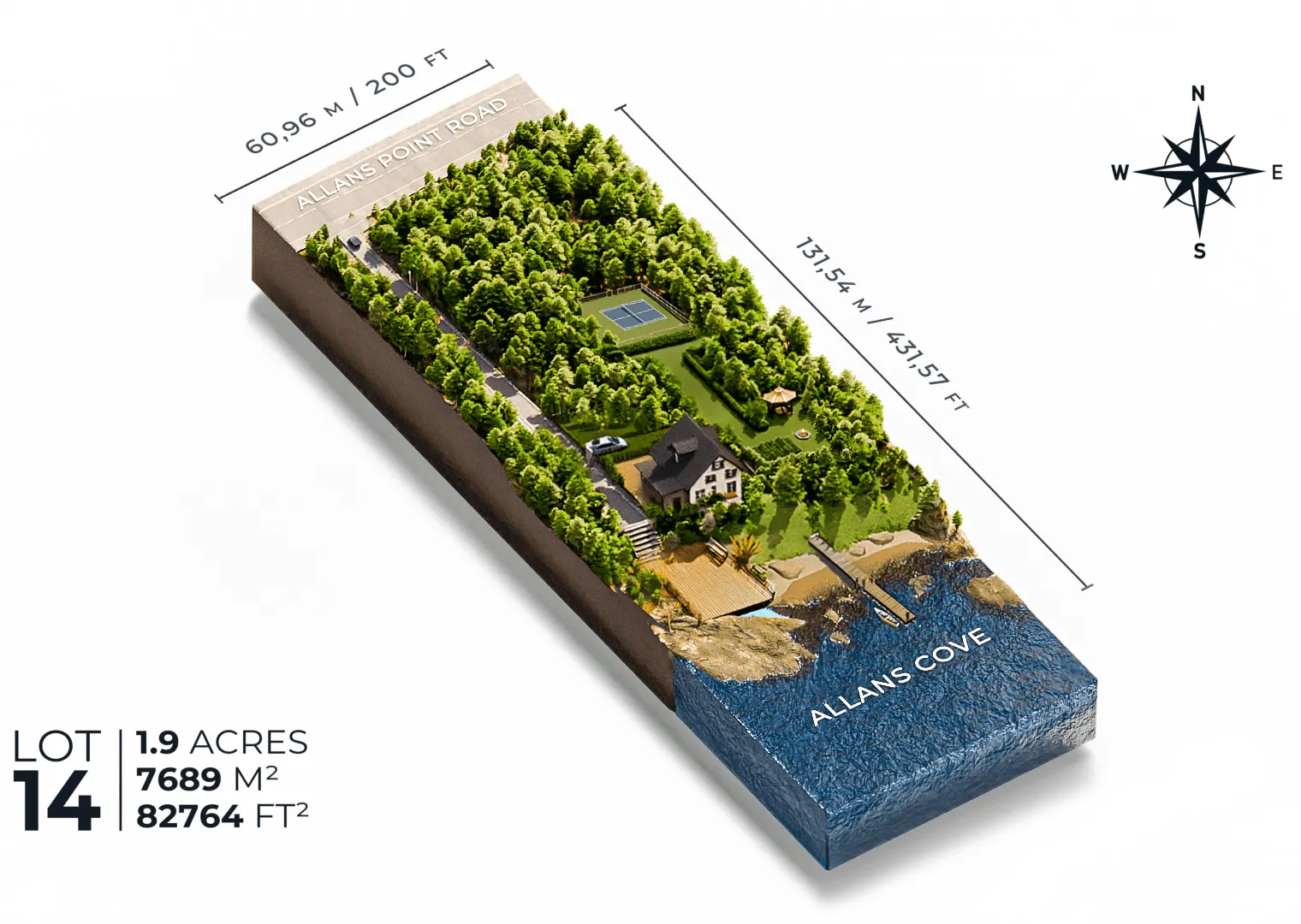 3D rendering of LUXURY RETREAT