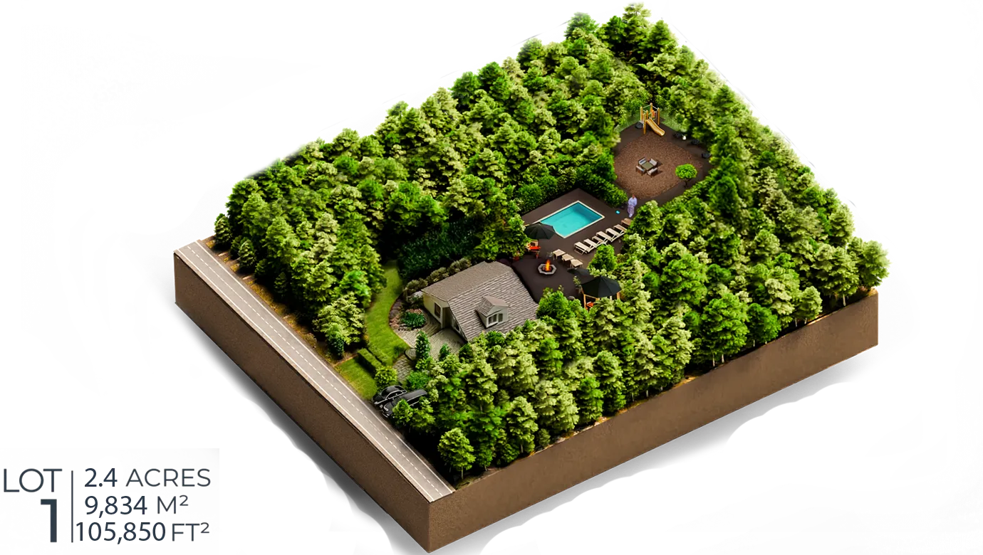 3D rendering of Traditional